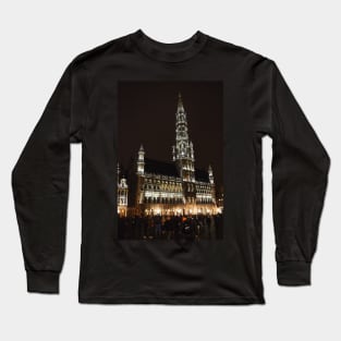 A view of Grand Place, Brussels, Belgium Long Sleeve T-Shirt